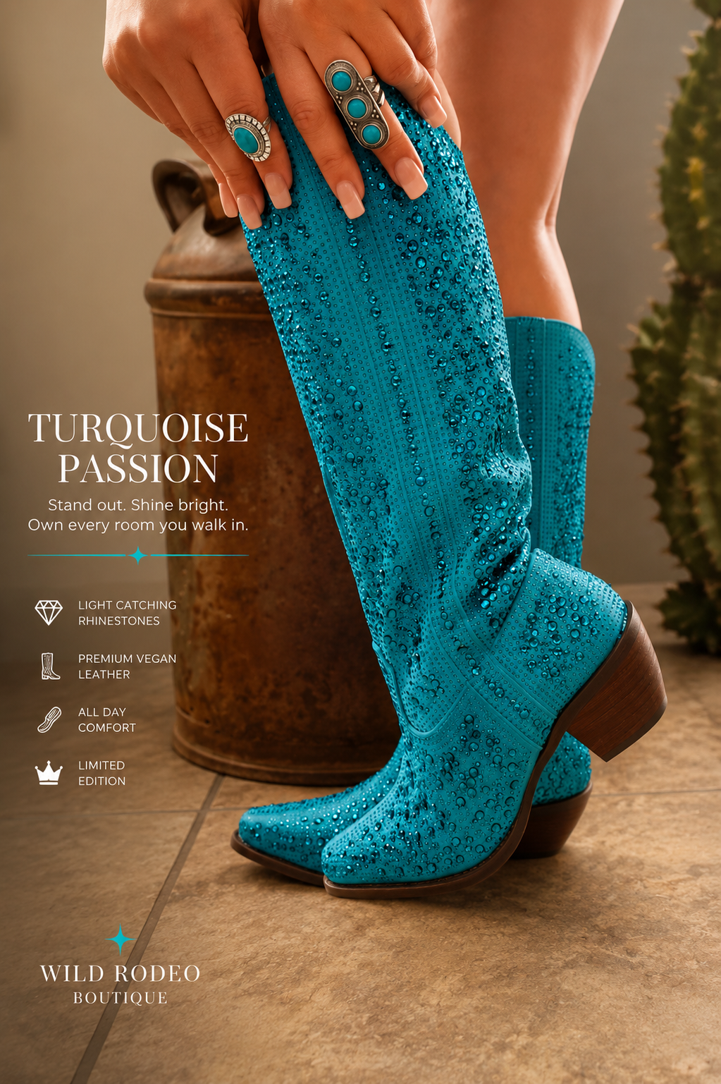 Azul Cowgirl Boots