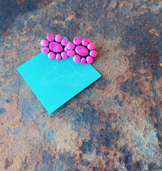 Mini Pink Earrings